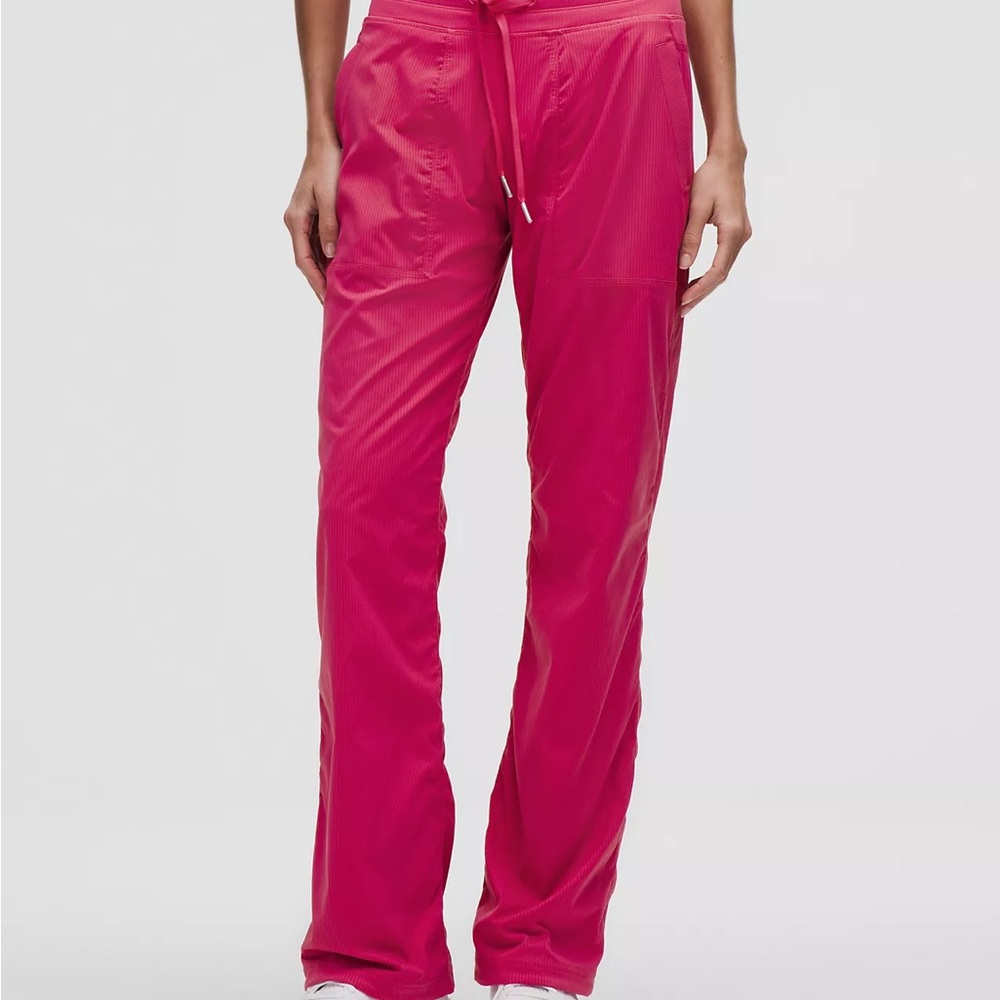 Lululemon Athletica Dance Studio Pink Straight Leg Pants